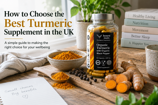 How to choose the best turmeric supplement UK, including turmeric capsules, black pepper and organic ingredients