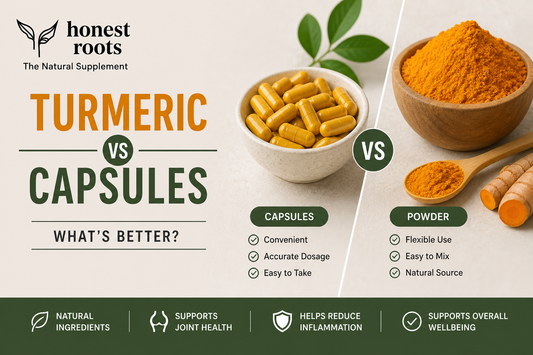 Turmeric Capsules vs Powder: What’s Better in the UK?