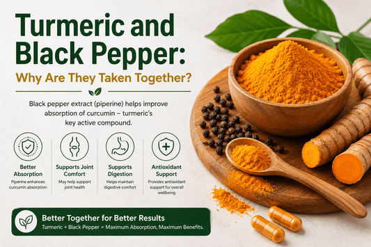 Turmeric and Black Pepper: Why Are They Taken Together
