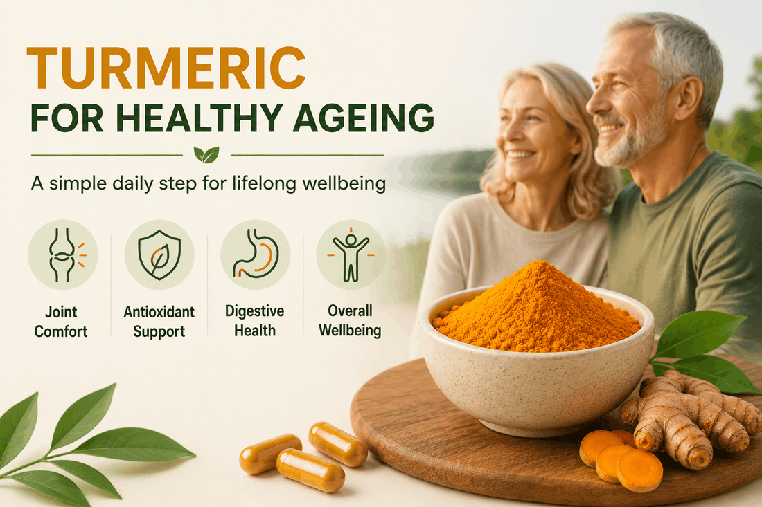 Turmeric for Healthy Ageing Why It's Part of Many Daily Routines (UK Guide)