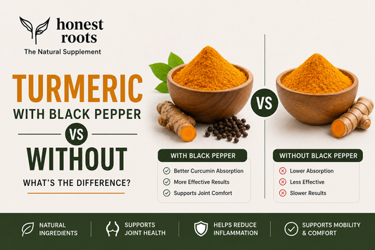 Turmeric with Black Pepper vs Without What’s the Difference