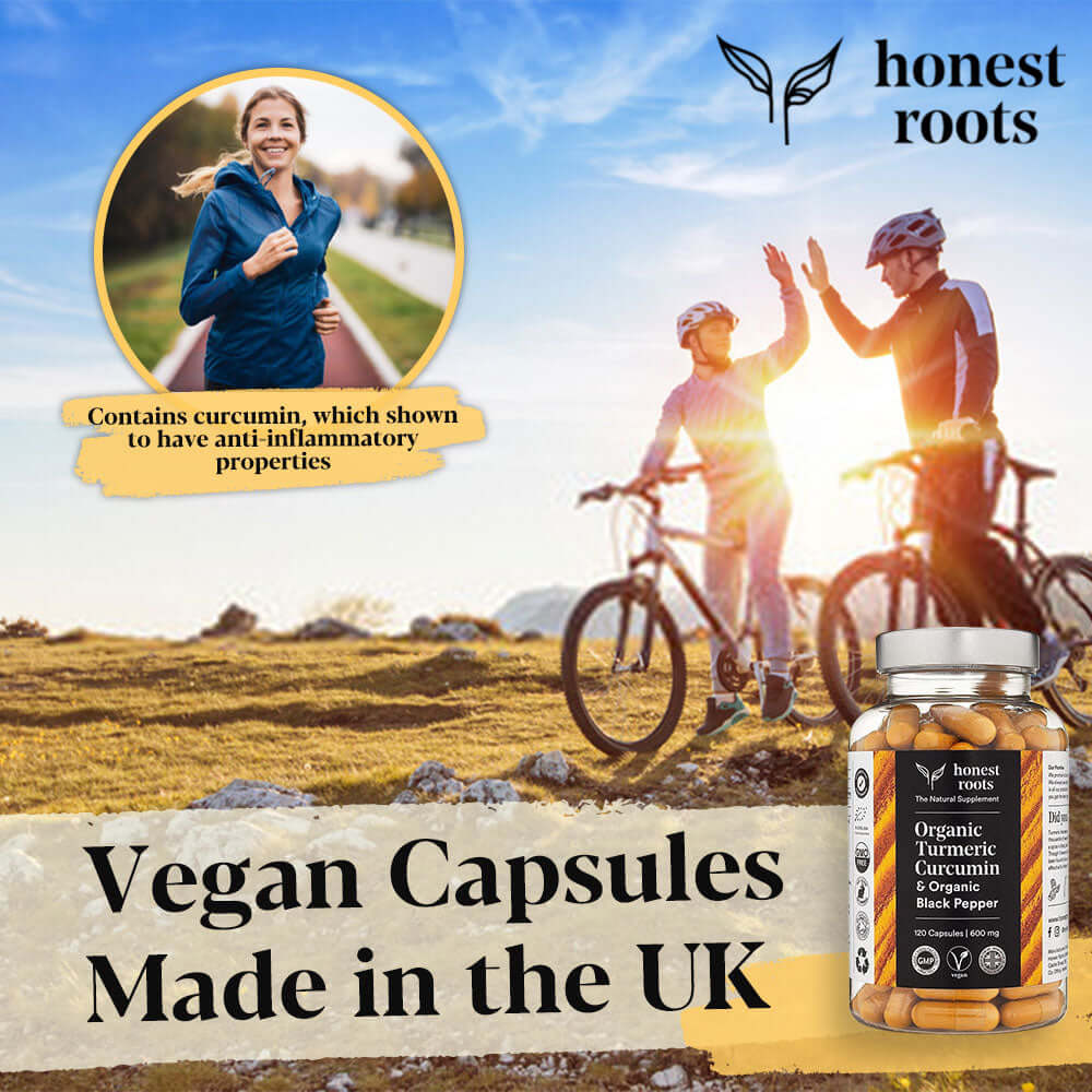 Honest Roots Organic Turmeric Supplements UK | Honest Roots