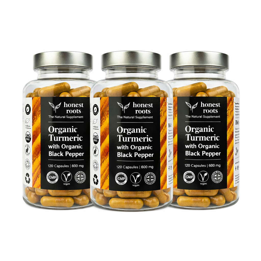 Buy 3 in price of 2 Organic Turmeric Capsule Supplement