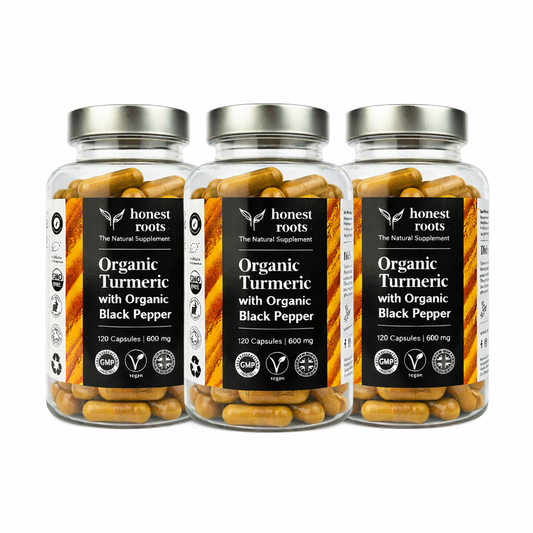 Buy 3 in price of 2 Organic Turmeric Capsule Supplement