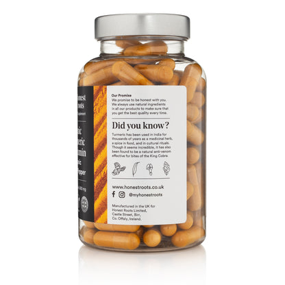 Organic Turmeric with Black Pepper - 120 Capsules